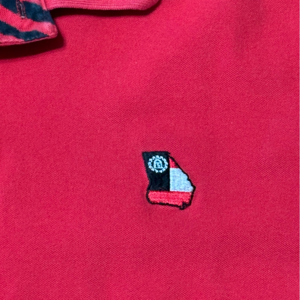 Men’s nice red Pennington Georgia polo. - Picture 4 of 4